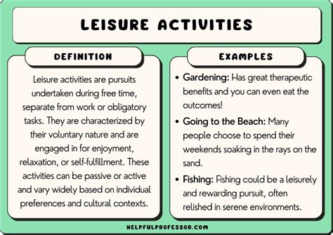 Leisure Meaning .